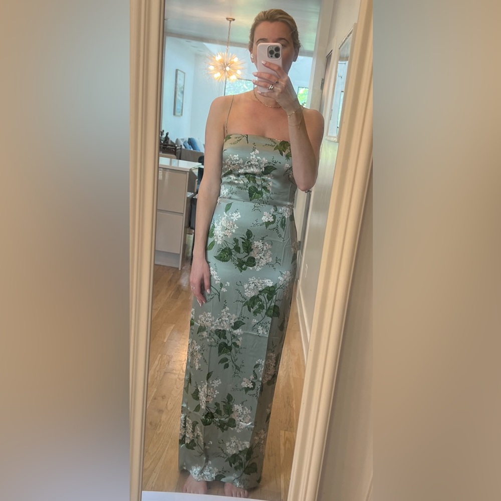 Reformation Frankie silk dress. Worn once.